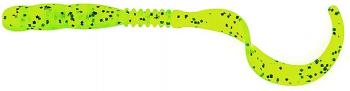 4" Curly Curly - reins - Chartreuse Pepper UV