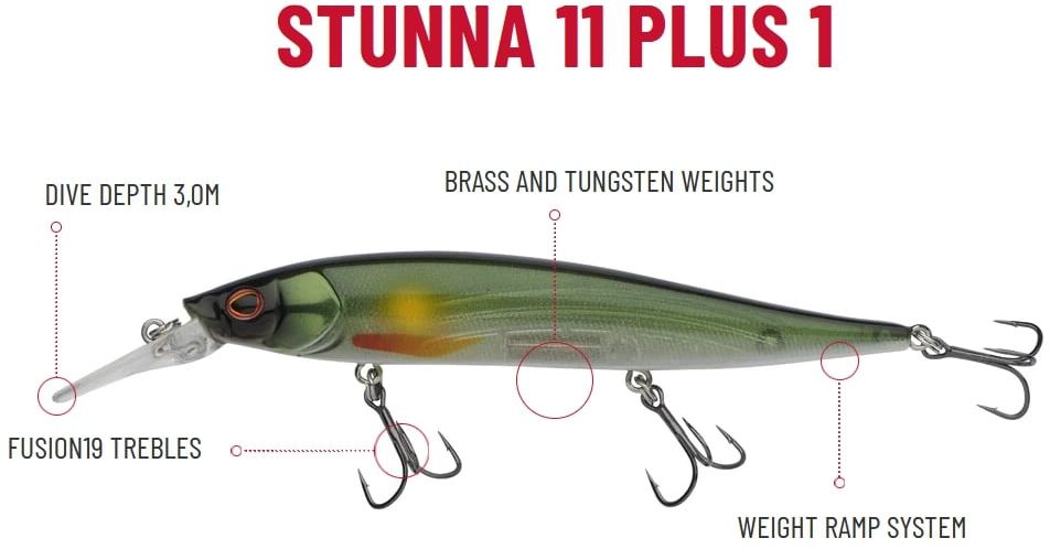 Berkley Dex Stunna Plus1 - 11cm