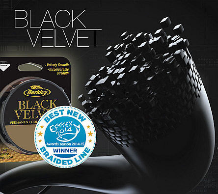 Berkley Black Velvet permanent Color Super Braid