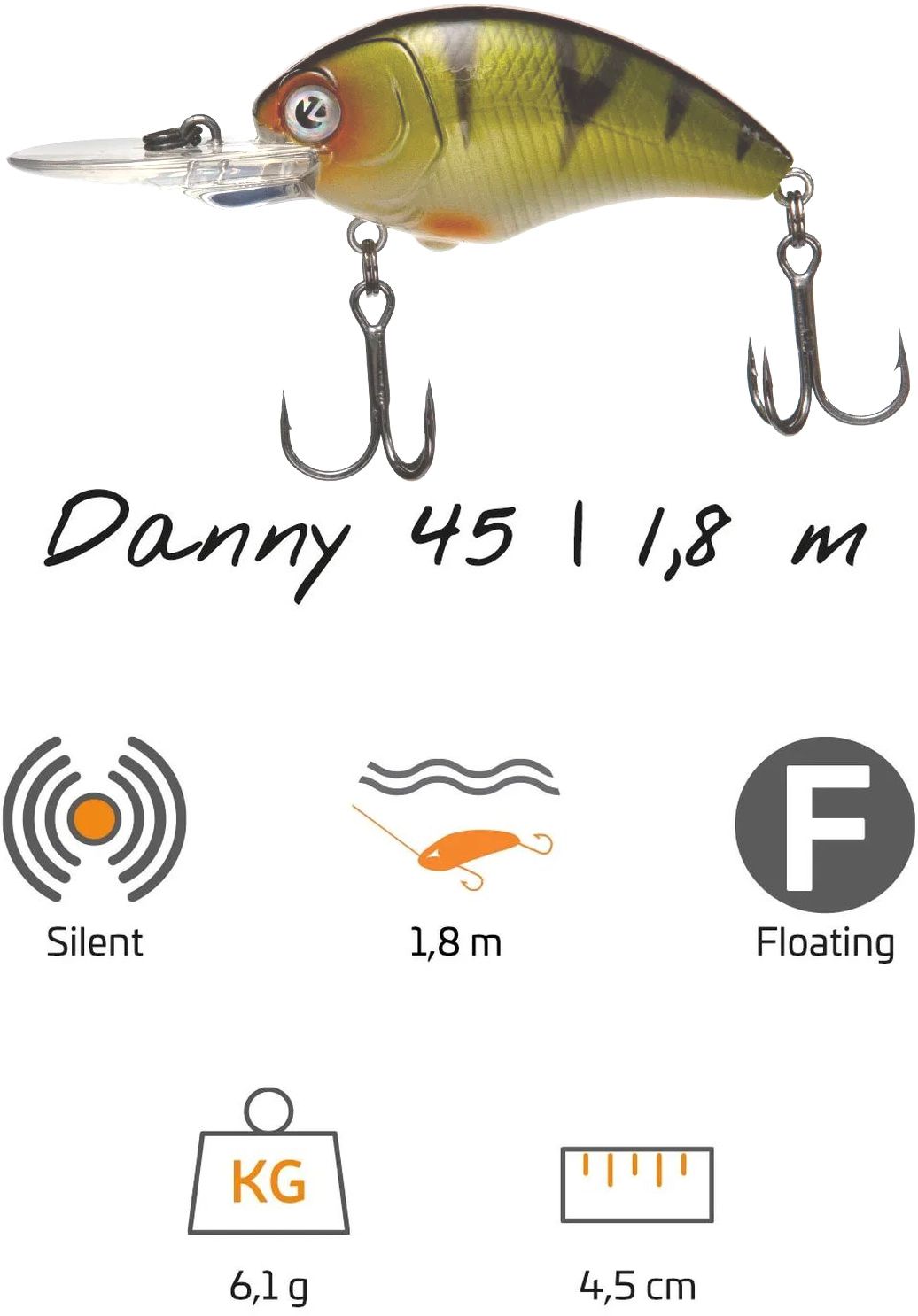Zeck Danny 4.5cm | 1,8m