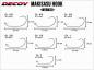 Preview: Decoy Makisasu Hook Worm30 - Gr. 3/0