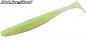 Preview: 3.5" O.S.P DoLive Shad - Lime Chart Back Shiner | TW184