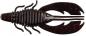 Mobile Preview: 4" PowerBait? Craw Fatty - Black Red Fleck