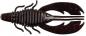 Preview: 3.25" PowerBait? Craw Fatty - Black Red Fleck