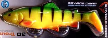 Savage Gear 3D Trout Rattle Shad 17cm - 80g - Firetiger MS