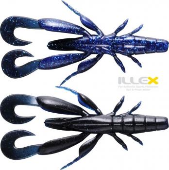 Illex Chunk Craw 3.5` - Black Blue