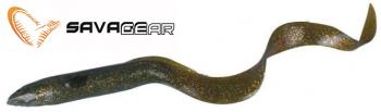 Savage Gear Real Eel 40cm - Motor Oil Eel