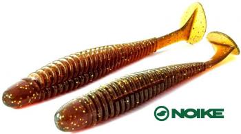 4" Noike Wobble Shad - Motoroil Gold | 139