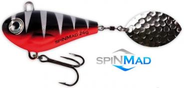 SpinMad Tail Spinner Jigmaster 24g - Black Red Tiger | 1510