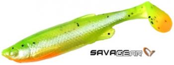 Savage Gear 3D Fat T-Tail Minnow 9cm - Fluo Green Silver