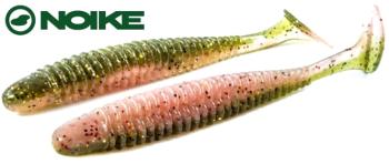 3" Noike Wobble Shad - Green Pumpkin Blossom UV | 130