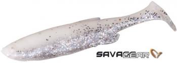 Savage Gear 3D Fat T-Tail Minnow 9cm - White Silver