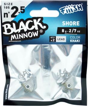 Fiiish Black Minnow 105 Jigkopf Off Shore - 16g - Kaki