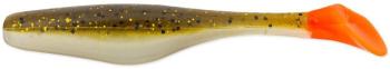 4" Walleye Turbo Shad - Green Pumpkin Gold OT