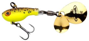 Berkley Pulse Spintail 9g - Brown Chartreuse