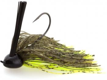 Black Flagg Compact Jigg Heavy Wire - Green Pumpkin Chartreuse - 12 g