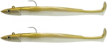 Fiiish Crazy Paddle Tail 120 - Double Combo Offshore 15g - Gold