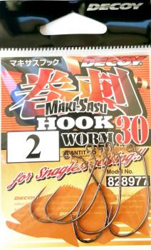 Decoy Makisasu Hook Worm30 - Gr. 3/0