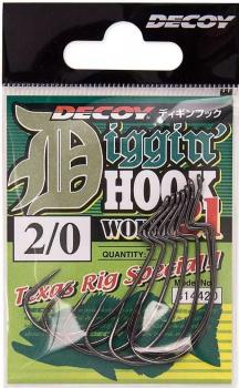 Decoy Diggin Hook Worm21 Gr.1/0