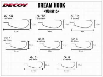 Decoy Dream Hook Worm15 - Gr.1