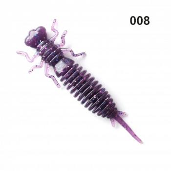 2.5" Fanatik Larva - Purple Silver Glitter | 008