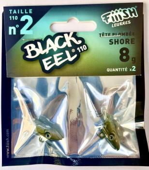 Fiiish Black EEL 110 Jigkopf Shore - 8g - Kaki