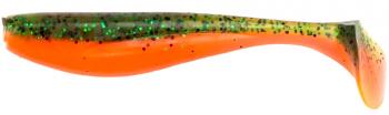 3" FishUp Wizzle Shad - Watermelon Flo Orange | 205