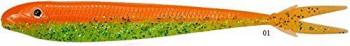 Gunki V2Riggle 5.9" - 15cm - Orange Chartreuse Belly