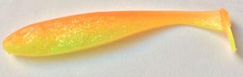 Illex 4" Magic Slim Shad - 10cm - Orange Chartreuse