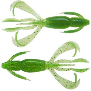3.6" Crazy Flapper - Lime / Chartreuse