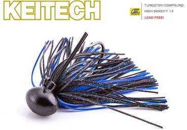 Keitech Rubber Jig Model II - 407 Black Blue - 11g ( 3|8oz.)