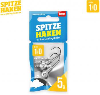 LK Spitze Haken Gr.1/0 -  5g