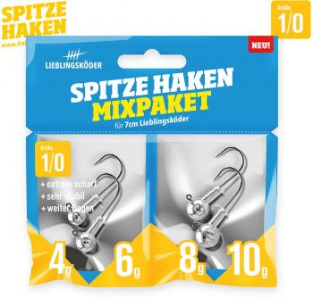 LK Spitze Haken Gr.1/0 - Mixpaket