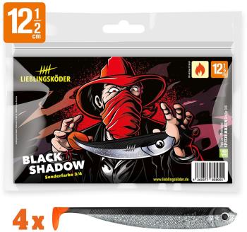 LK - 12.5cm - BLACK SHADOW Firetail f?r alle Hechtangler