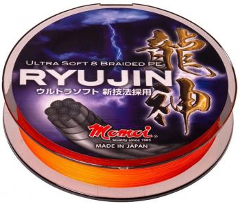 Momoi Ryujin Ultra Soft 8 Braided Orange - 10m - 0.12mm - 10kg