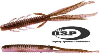 3" O.S.P DoLive Shrimp - TW155 | GREEN PUMPKIN PINK RED Fl.