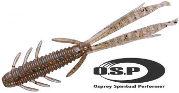 3" O.S.P DoLive Shrimp - W027 | DARK CINNAMON BLUE PEPPER