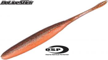 3.5" O.S.P DoLive Stick - TW142| GREEN PUMPKIN RED/NATURAL ORANGE