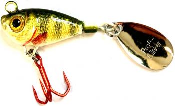 PB - Spinner Jig - Flussbarsch - silber Blatt - 16g