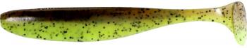 Quantum 4Street Bass Shad - 3.6" Green Pumpkin Chartreuse