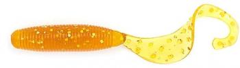 2" Fat G-Tail Grub - Motoroil Gold Flk.