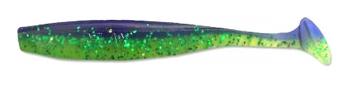 2.5" Relax Bass Shad - 6,5cm - Purple Lime Glitter | L113