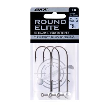 BKK Round Elite Jig Head - Gr. 4/0 - 10g