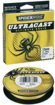 Spiderwire Ultracast Yellow 270m - 0,28mm 30.6 kg