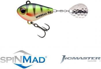 SpinMad Tail Spinner Jigmaster 8g - Green Perch | 2313
