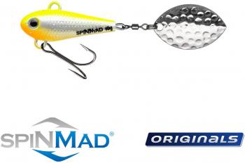 SpinMad Tail Spinner WIR 10g - Fluo Yellow White | 0801