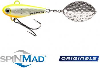 SpinMad Tail Spinner JAG 18g - FluoYellow White | 0904