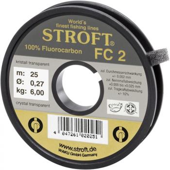 Stroft FC 2 (Fluorocarbon) - 25m - 0,27mm - 6,0kg