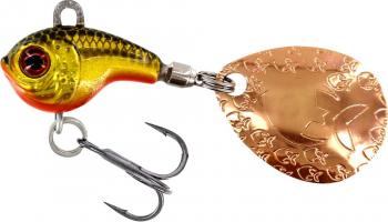 Westin DropBite Tungsten Spin Tail Jig 7g - Gold Rush