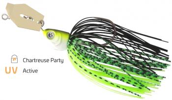 Zeck Bladed Jigs Gr. 1/0 - 7g - Chartreuse Party